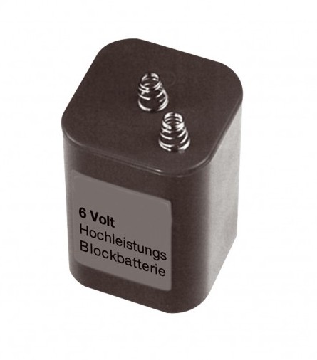 Blockbatterie 6V / 7Ah, Warnleuchten, Baubedarf